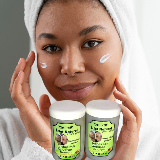 SAVON DE VISAGE ECLAT NATURELS : zéro bouton, zéro tâche, 100% éclat  pour homme et femme
